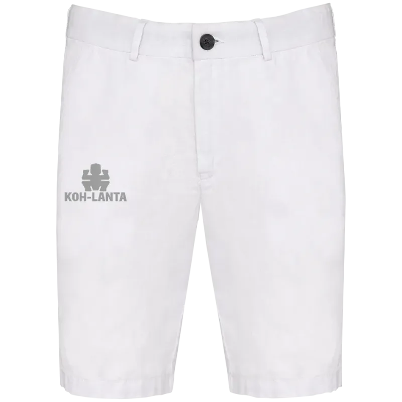 Bermuda en Lin Homme Koh-Lanta