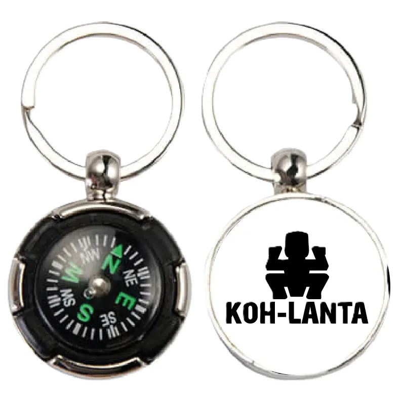 Porte-clés Boussole Koh-Lanta – Ne perdez jamais le nord !